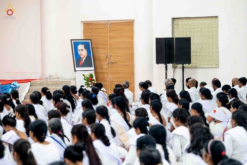 ภาพ No.347211:วันที่ 3–4 กันยายน พ.ศ. 2569 ฟังธรรม-ปฏิบัติธรรมในโครงการบวชอุบาสก–อุบาสิกาแก้ว ณ วัดพุทธสันติวัน ธรรมชัย เมืองนาคปูร์ ประเทศอินเดีย