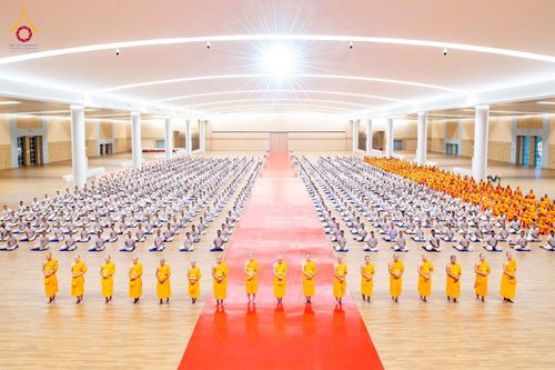 ภาพ No.349085:วันที่ 16 กันยายน พ.ศ. 2569 พิธีเปิดบรรพชาและปฏิบัติธรรม นสต. รุ่นที่ 16 ศูนย์ฝึกอบรมตำรวจภูธรภาค 1 ณ สภาธรรมกายสากล วัดพระธรรมกาย