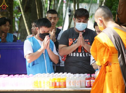 ภาพ No.81290:พระภิกษุ สามเณร วัดบ้านขุน  ธรรมยาตราฉลองแชมป์บาลี ของคณะสงฆ์ภาค 7 ประจำปี 2566 วันเสาร์ที่ 27 พฤษภาคม พ.ศ. 2566