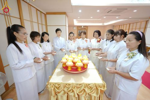 ภาพ No.346917:วันพฤหัสบดีที่ 27 สิงหาคม พ.ศ. 2569  พิธีปฏิบัติธรรมและทอดผ้าป่าบำรุงวัด เนื่องในวันธรรมชัย ณ วัดพระธรรมกายโตเกียว ประเทศญี่ปุ่น