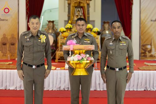 ภาพ No.349416:วันอังคารที่ 15 กันยายน พ.ศ.2569  พิธีขอขมา รับบาตร ผ้าไตร และบรรพชา "โครงการบรรพชาและพัฒนาศีลธรรม นักเรียนนายสิบตำรวจรุ่นที่ 16“ ศูนย์ฝึกอบรมตำรวจภูธร ภาค 1 ณ วัดพระพุทธบาท ราชวรมหาวิหาร  จ.สระบุรี