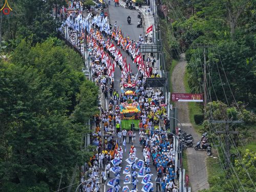ภาพ No.331755:วันอาทิตย์ที่ 31 พฤษภาคม พ.ศ. 2569 การเดินขบวนพาเหรดงานเฉลิมฉลอง เทศกาลวิสาขบูชานานาชาติ ประเทศอินโดนีเซีย
