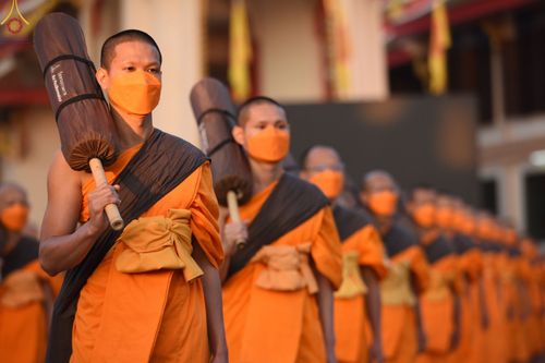 ภาพ No.73188:พุทธบุตรธรรมยาตรา ปฏิบัติธรรมและบันทึกภาพประวัติศาสตร์ ในโครงการธรรมยาตรากตัญญูบูชา มหาปูชนียาจารย์ พระมงคลเทพมุนี(สด จนฺทสโร) พระผู้ปราบมาร อนุสรณ์สถาน 7 แห่ง ปีที่ 11 ณ วัดโบสถ์ (บน) ต.บางคูเวียง อ.บางกรวย จ.นนทบุรี วันที่ 19 มกราคม พ.ศ. 2566