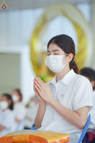 ภาพ No.72811:พิธีเจริญพระพุทธมนต์ และถวายภัตตาหารเป็นสังฆทาน เนื่องในวันคล้ายวันเกิด ครบรอบ 114 ปี คุณยายอาจารย์มหารัตนอุบาสิกาจันทร์ ขนนกยูง วันที่ 19 มกราคม พ.ศ. 2566 ณ หอฉันคุณยายอาจารย์ฯ วัดพระธรรมกาย จ.ปทุมธานี