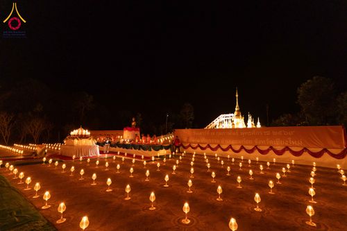 ภาพ No.309116:วันศุกร์ที่ 6 กุมภาพันธ์ พ.ศ.2569 พิธีจุดประทีปโคมลาน ปล่อยโคมลอยถวายเป็นพุทธบูชา  ณ ลานธรรมเจดีย์วัดทุ่งเจริญธรรม อ.อมก๋อย จ.เชียงใหม่