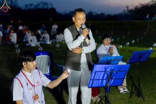 ภาพ No.314281:วันอังคารที่ 17 มีนาคม พ.ศ. 2569 พิธีจุดประทีปเป็นพุทธบูชา ณ วิหารมายาเทวี ลุมพินี ประเทศเนปาล