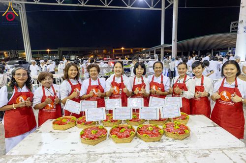 ภาพ No.279123:วันที่ 2 มกราคม พ.ศ.2569 พิธีถวายภัตตาหารเป็นสังฆทาน แด่พระธรรมยาตรา ณ วัดพระธรรมกาย ปทุมธานี ในโครงการธรรมยาตรา กตัญญูบูชา มหาปูชนียาจารย์ พระมงคลเทพมุนี(สด จนฺทสโร) พระผู้ปราบมาร อนุสรณ์สถาน 7 แห่ง ปีที่ 14