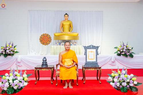 ภาพ No.343027:วันอาทิตย์ที่ 9 สิงหาคม พ.ศ.2569 พิธีมอบพัด ตั้งฐานานุกรม พระราชภาวนาวชิรวิเทศ วิ. ณ ห้องอาคารปลูกศรัทธา 2 วัดพระธรรมกาย
