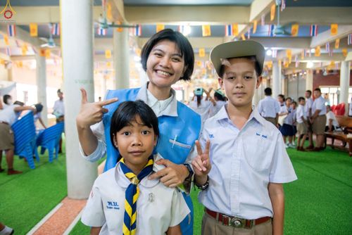 ภาพ No.301320:วันที่ 22 มกราคม พ.ศ. 2569 พิธีทอดผ้าป่าทำนุบำรุงศาสนสถาน ณ วัดใหม่พิบูลย์ผล อ.สองพี่น้อง จ.สุพรรณบุรี ในโครงการธรรมยาตรา กตัญญูบูชา มหาปูชนียาจารย์ พระมงคลเทพมุนี(สด จนฺทสโร) พระผู้ปราบมาร อนุสรณ์สถาน 7 แห่ง ปีที่ 14