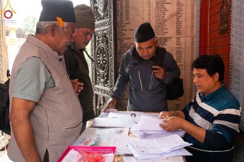 ภาพ No.313160:วันอังคารที่ 10 มีนาคม พ.ศ. 2569 ประมวลภาพบรรยากาศวันแรก โครงการบวชธรรมทายาท ประเทศเนปาล ณ วัดอเชศวร (Aksheswar Mahavihar )