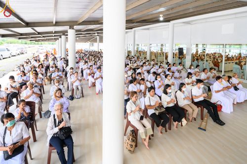 ภาพ No.81231:พิธีถวายสังฆทานแด่คณะสงฆ์ 323 วัด พิธีมอบกองทุนหนุนแรงใจช่วยครูใต้ และพิธีทำบุญอุทิศส่วนกุศลแด่ผู้วายชนม์ในเหตุการณ์ความไม่สงบ ๔ จังหวัดชายแดนภาคใต้  ปีที่ 19 ครั้งที่ 162 วันเสาร์ที่ 27 พฤษภาคม พ.ศ. 2566 ณ ศูนย์ปฏิบัติธรรมภาคใต้ อ.บางกล่ำ จ.สงขลา