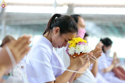 ภาพ No.77794:พิธีหล่อพระบรมพุทธเจ้า ทิศตะวันตก  วันอาทิตย์ที่ 19 มีนาคม พ.ศ. 2566 ณ วัดพระธรรมกาย จ.ปทุมธานี