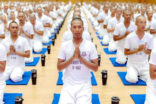 ภาพ No.340605:วันที่ 24-25 กรกฎาคม พ.ศ. 2569 โครงการพัฒนาคุณธรรม จริยธรรม สำหรับนักเรียนนายสิบตำรวจ (นสต.) รุ่นที่ 17 ศูนย์ฝึกอบรมตำรวจภูธรภาค 1 ได้จัดกิจกรรม WalkRally สวดมนต์นั่งสมาธิ และฟังธรรมจากพระอาจารย์ ณ ศูนย์ปฏิบัติธรรมเวิล์ดพีช วัลเล่ย์ (World Peace Valley) 