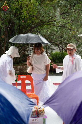 ภาพ No.351397:วันที่ 22 กันยายน พ.ศ. 2569  พิธีตักบาตรสามเณรธรรมทายาท โครงการบรรพชาพัฒนาคุณธรรม จริยธรรม  สำหรับนักเรียนนายสิบตำรวจ (นสต.) รุ่นที่ 16 ศูนย์ฝึกอบรมตำรวจภูธรภาค 1  ณ วัดพระพุทธบาทราชวรมหาวิหาร