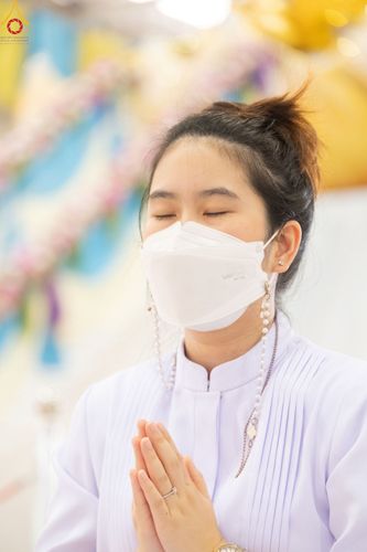 ภาพ No.81571:พิธีตักบาตร ข้าวสารอาหารแห้ง และพิธีบูชาข้าวพระ ณ สภาธรรมกายสากล วัดพระธรรมกาย วันเสาร์ที่ 3 มิถุนายน 2566