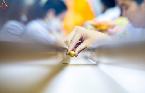 ภาพ No.77843:พิธีหล่อพระบรมพุทธเจ้า ทิศตะวันตก  วันอาทิตย์ที่ 19 มีนาคม พ.ศ. 2566 ณ วัดพระธรรมกาย จ.ปทุมธานี