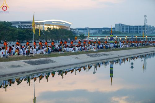 ภาพ No.120433:พิธีต้อนรับพระธรรมยาตรา ในโครงการธรรมยาตรา กตัญญูบูชา มหาปูชนียาจารย์ พระมงคลเทพมุนี(สด จนฺทสโร) พระผู้ปราบมาร อนุสรณ์สถาน 7 แห่ง ปีที่ 12 วันที่ 28 มกราคม พ.ศ. 2567 ณ วัดพระธรรมกาย จ.ปทุมธานี (ชุดที่ 2)