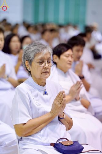 ภาพ No.222888:วันอาทิตย์ต้นเดือนที่ 4 พฤษภาคม พ.ศ. 2568 พิธีบูชาข้าวพระ ณ สภาธรรมกายสากล วัดพระธรรมกาย