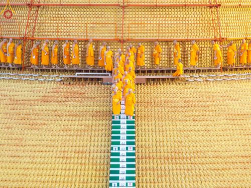 ภาพ No.194616:พิธีปฐมเริ่มสุวรรณรังสรรค์มหาธรรมกายเจดีย์ วันจันทร์ที่ 13 มกราคม พ.ศ. 2568 ณ มหาธรรมกายเจดีย์ วัดพระธรรมกาย จ.ปทุมธานี