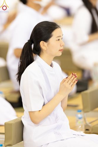 ภาพ No.151283:พิธีบูชาข้าวพระ ในวันอาทิตย์ต้นเดือน วันที่ 1 กันยายน พ.ศ. 2567 ณ สภาธรรมกายสากล วัดพระธรรมกาย