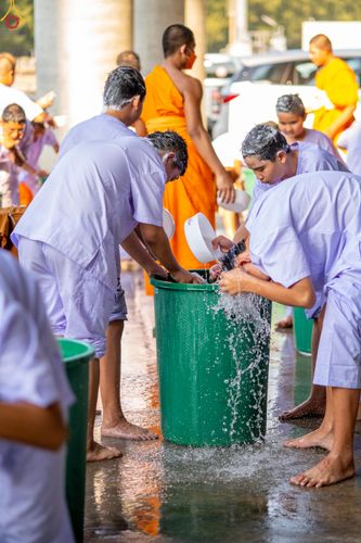 ภาพ No.316826:วันเสาร์ที่ 28 มีนาคม พ.ศ.2569 พิธีปลงผมนาคธรรมทายาท โครงการสามเณรยุวธรรมทายาท รุ่นที่ 34 โครงการสามเณรมัชฌิมธรรมทายาท รุ่นที่ 30 ณ มหารัตนวิหารคด 13 วัดพระธรรมกาย