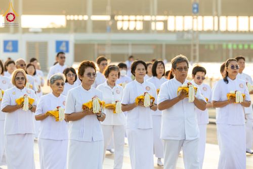 ภาพ No.320837:วันเสาร์ที่ 11 เมษายน พ.ศ.2569 พิธีเวียนประทักษิณ พิธีวันทาเจดีย์ โครงการอุปสมบทหมู่ บูชาธรรมหลวงพ่อธัมมชโย พ.ศ.2569 โครงการอุปสมบทหมู่ธรรมทายาท ระดับอุดมศึกษา รุ่น 53 (ภาคฤดูร้อน) ณ วัดพระธรรมกาย ปทุมธานี