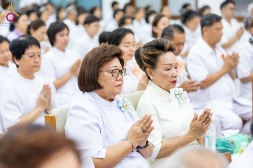 ภาพ No.316233:วันเสาร์ที่ 28 มีนาคม พ.ศ. 2569 พิธีบำเพ็ญกุศล คุณพ่อณรงค์ จินตมากุล  สิริอายุ 99 ปี 11 เดือน โยมบิดา พระครูปลัดรัตนวีรวัฒน์ (รังสฤษดิ์ อิทฺธิจินตโก) ที่ปรึกษาเจ้าคณะจังหวัดปทุมธานี เจ้าอาวาสวัดพระธรรมกาย  ณ ห้องปลูกศรัทธา 2 วัดพระธรรมกาย ปทุมธานี