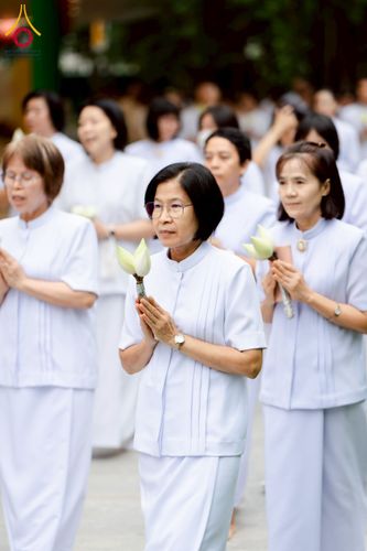 ภาพ No.223595:วันที่ 11 พฤษภาคม พ.ศ. 2568 พิธีบรรพชาของอุบาสก พิสิทธิ์ หมื่นแกล้ว  ณ วัดพระธรรมกาย