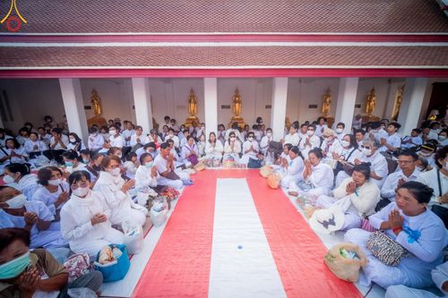 ภาพ No.112724:พิธีตักบาตรพระธรรมยาตราฯ ณ วัดสองพี่น้อง จ.สุพรรณบุรี วันที่ 15 มกราคม พ.ศ. 2567