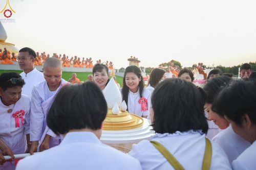 ภาพ No.211652:วันอาทิตย์ที่ 16 มีนาคม พ.ศ. 2568 พิธีอัญเชิญพระบรมสารีริกธาตุ ประดิษฐาน ณ ปทุมเจดีย์ ศูนย์อบรมเยาวชนปัตตานี