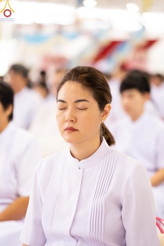 ภาพ No.151186:พิธีบูชาข้าวพระ ในวันอาทิตย์ต้นเดือน วันที่ 1 กันยายน พ.ศ. 2567 ณ สภาธรรมกายสากล วัดพระธรรมกาย