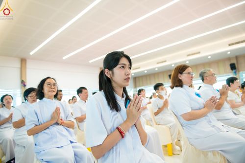 ภาพ No.128881:พิธีทอดผ้าป่าฉลองมหารัตนเจดีย์สิริปทุมสวรรค์ ณ ศูนย์ปฏิบัติธรรมภาคใต้ อ.บางกล่ำ จ.สงขลา วันที่ 10 มีนาคม พ.ศ. 2567