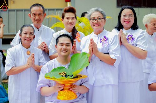 ภาพ No.216711:วันอาทิตย์ที่ 6 เมษายน พ.ศ. 2568 พิธีตัดปอยผม และปลงผมนาคธรรมทายาท โครงการบวชบูชาธรรม81ปี หลวงพ่อธัมมชโย โครงการ 1 และ 2 โครงการนานาชาติ AEC&WAB รุ่น CEO (ผู้บริหาร) รุ่นที่4 ณ หมู่บ้านบรรลุธรรม วัดพระธรรมกาย