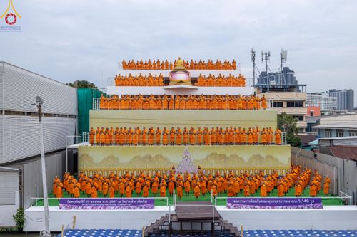 ภาพ No.119013:คณะพุทธบุตรธรรมยาตราร่วมปฏิบัติธรรม และถ่ายภาพหมู่ประวัติศาสตร์ ในโครงการธรรมยาตราฯ ปีที่ 12  วันที่ 25 มกราคม พ.ศ. 2567  ณ อาคารธรรมยาตรา กตัญญูบูชามหาปูชนียาจารย์  ตรงข้ามวัดปากน้ำภาษีเจริญ จ.กรุงเทพมหานคร