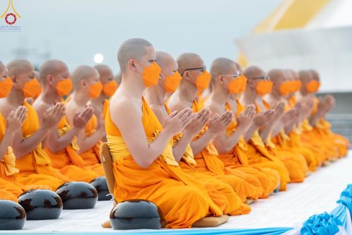 ภาพ No.118489:พิธีตักบาตรพระธรรมยาตรา ปีที่ 12 ณ อนุสรณ์สถานลำดับที่ 5 สถานที่เผยแผ่วิชชาธรรมกายครั้งแรก อนุสรณ์สถานบางปลา จ.นครปฐม วันที่ 25 มกราคม พ.ศ. 2567