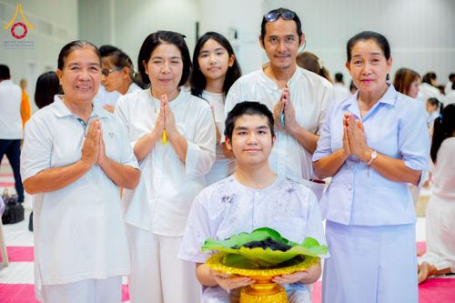 ภาพ No.213562:วันเสาร์ที่ 29 มีนาคม พ.ศ. 2568 พิธีปลงผม โครงการสามเณรยุวธรรมทายาท รุ่นที่ 33 โครงการสามเณรมัชฌิมธรรมทายาท รุ่นที่ 29 ณ ห้องปฏิบัติธรรมวิหารคด คอร์ 13 วัดพระธรรมกาย