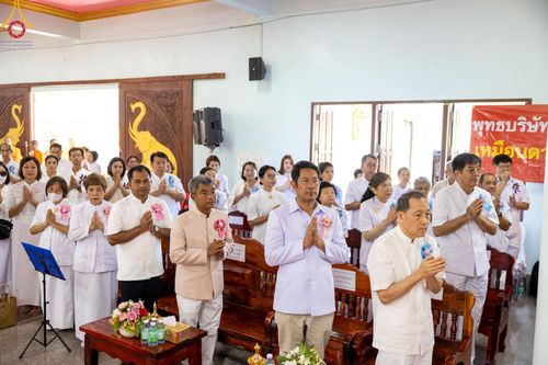 ภาพ No.131838:พิธีถวายสังฆทาน 323 วัด 4 จังหวัดชายแดนภาคใต้ ปีที่ 20 ครั้งที่ 167 และ พิธีมอบกองทุนหนุนแรงใจช่วยครูใต้ ปีที่ 17 ครั้งที่ 132 วันเสาร์ที่ 23 มีนาคม พ.ศ. 2567 ณ วัดมุจลินทวาปีวิหารพระอารามหลวง อ.หนองจิก จ.ปัตตานี