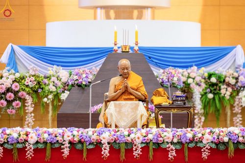 ภาพ No.57978:พิธีมุทิตาสักการะพระสังฆาธิการ ผู้ที่ได้รับพระราชทานเลื่อนและตั้งสมณศักดิ์ ปีพุทธศักราช 2567 วันอาทิตย์ที่ 28 เมษายน พ.ศ. 2567 ณ วัดพระธรรมกาย จ.ปทุมธานี