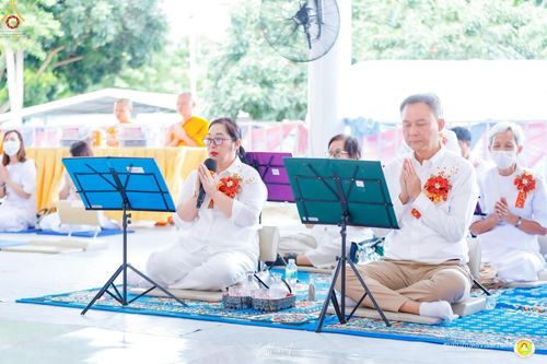 ภาพ No.236514:วันพุธที่ 30 กรกฏาคม  พ.ศ. 2568 พิธีถวายมหาสังฆทาน 81 วัด 81 ปี หลวงพ่อธัมชโย ครั้งที่ 2  ณ ศูนย์ปฏิบัติธรรมสวนผึ้ง ต.ท่าเคย อ.สวนผึ้ง จ.ราชบุรี