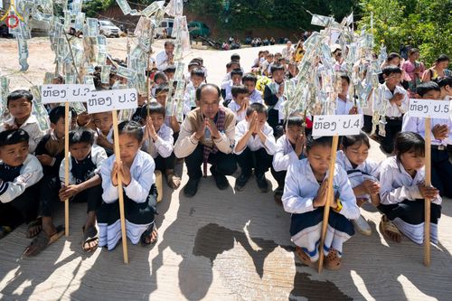 ภาพ No.91978:5 งานมหัคคตกุศล ณ วัดสิริวิเวก แขวงจำปาสัก สปป. ลาว วันที่ 1 พฤศจิกายน พ. ศ. 2566