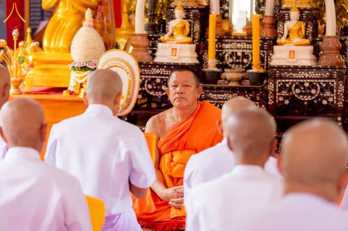 ภาพ No.231813:วันเสาร์ ที่ 5 กรกฎาคม พ.ศ. 2568 พิธีบรรพชา อุปสมบท โครงการอุปสมบท บูชาธรรมมหาปูชนียาจารย์ รุ่นเข้าพรรษา ณ วัดเกาะแก้วประชานุรักษ์ อ.วังทอง  จ.พิษณุโลก