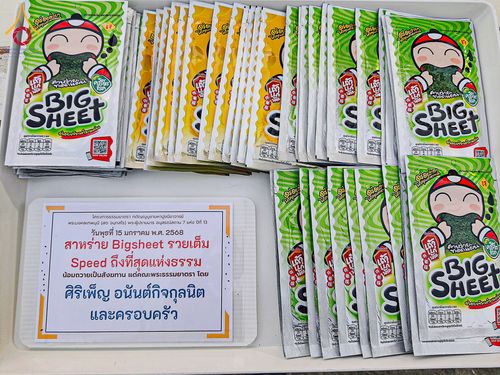 ภาพ No.195627:สาธุชนถวายภัตตาหารเป็นสังฆทาน แด่พระธรรมยาตรา ณ วัดสองพี่น้อง ต.ต้นตาล อ.สองพี่น้อง จ.สุพรรณบุรี ในโครงการธรรมยาตรา กตัญญูบูชา มหาปูชนียาจารย์ พระมงคลเทพมุนี(สด จนฺทสโร) พระผู้ปราบมาร อนุสรณ์สถาน 7 แห่ง ปีที่ 13 วันที่ 15 มกราคม พ.ศ. 2568