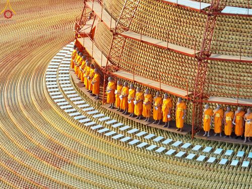 ภาพ No.194519:พิธีปฐมเริ่มสุวรรณรังสรรค์มหาธรรมกายเจดีย์ วันจันทร์ที่ 13 มกราคม พ.ศ. 2568 ณ มหาธรรมกายเจดีย์ วัดพระธรรมกาย จ.ปทุมธานี