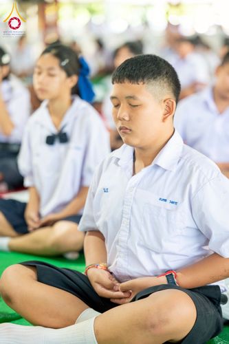 ภาพ No.266763:วันที่ 5 พฤศจิกายน พ.ศ. 2568 รวมพลังเด็กดี V-Star ผู้นำฟื้นฟูศีลธรรมโลก ณ พุทธอุทยานนานาชาติ จังหวัดหนองคาย