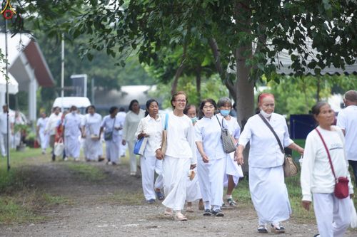 ภาพ No.246877:วันอาทิตย์ที่ 14 กันยายน พ.ศ. 2568 พิธีทอดผ้าป่า ซื้อดิน ปรับพื้นที่ลานธรรม  และพิธีกลั่นแผ่นดิน โปรยทราย สถาปนาองค์พระเจดีย์ เพื่อสร้างสันติภาพโลก  ณ ศูนย์ปฏิบัติธรรมสระบุรี อ.พระพุทธบาท จ.สระบุรี