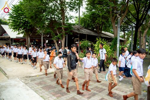 ภาพ No.271198:วันที่ 18 พฤศจิกายน พ.ศ. 2568 รวมพลังเด็กดี V-Star ผู้นำฟื้นฟูศีลธรรมโลก ประจำปี 2568 จังหวัดราชบุรี ณ ศูนย์อบรมเยาวชนผาสุกวนิช