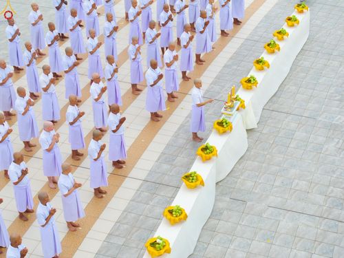 ภาพ No.232296:วันเสาร์ที่ 5 กรกฎาคม พ.ศ. 2568 พิธีบรรพชาอุปสมบท ธรรมทายาท โครงการบรรพชาอุปสมบทหมู่ รุ่นเข้าพรรษา ,  โครงการบวชพระนานาชาติ AEC & WAB รุ่นที่ 9 ณ วัดพระธรรมกาย