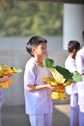 ภาพ No.316740:วันเสาร์ที่ 28 มีนาคม พ.ศ.2569 พิธีปลงผมนาคธรรมทายาท โครงการสามเณรยุวธรรมทายาท รุ่นที่ 34 โครงการสามเณรมัชฌิมธรรมทายาท รุ่นที่ 30 ณ มหารัตนวิหารคด 13 วัดพระธรรมกาย