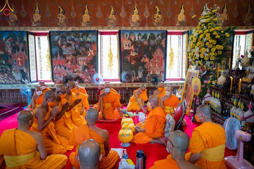 ภาพ No.66712:พิธีอุปสมบทวัดกก เขตบางขุนเทียน กรุงเทพมหานคร รับบุญจัดงานโดยสำนักกัลยาณมิตรสากล กองนครหลวง 11 เมื่อวันที่ 9 ธันวาคม พ.ศ. 2565