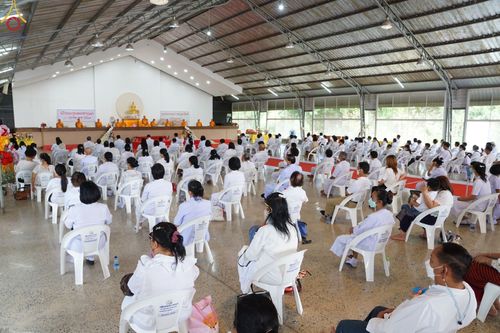 พิธีทอดกฐินสามัคคี เพื่อสร้าง อาคารแก้วจักรพรรดิเพื่อการปฏิบัติธรรม ณ ศูนย์อบรมเยาวชนอุตรดิตถ์ อ. ทองแสนขัน จ. อุตรดิตถ์ วันอาทิตย์ที่ 30  ตุลาคม พ.ศ. 2565